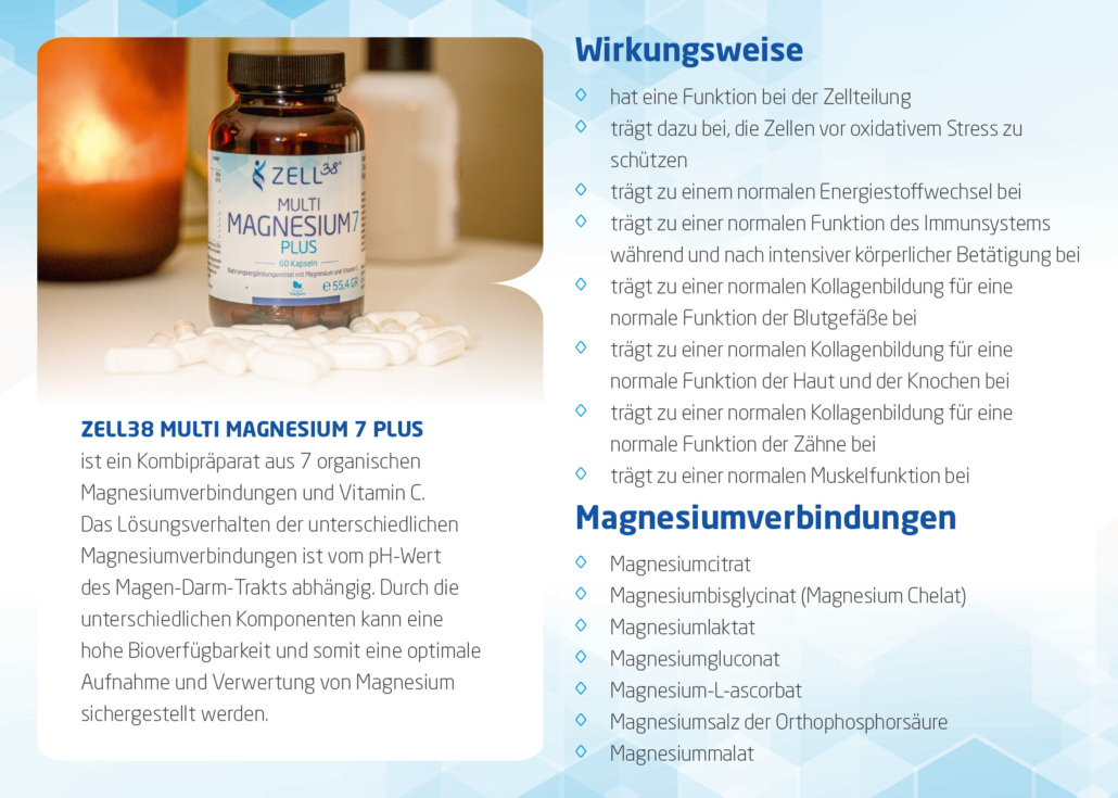 Zell38 Multimagnesium 7 Plus