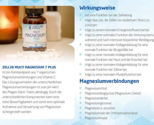 ZELL38 Multi Magnesium 7 plus