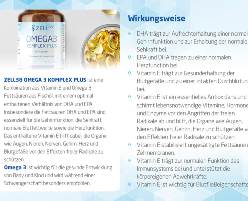 ZELL38 Omega3 Komplex Plus