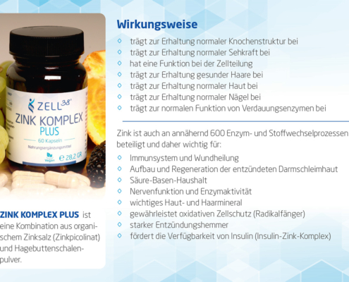 ZELL38 Zink Komplex Plus